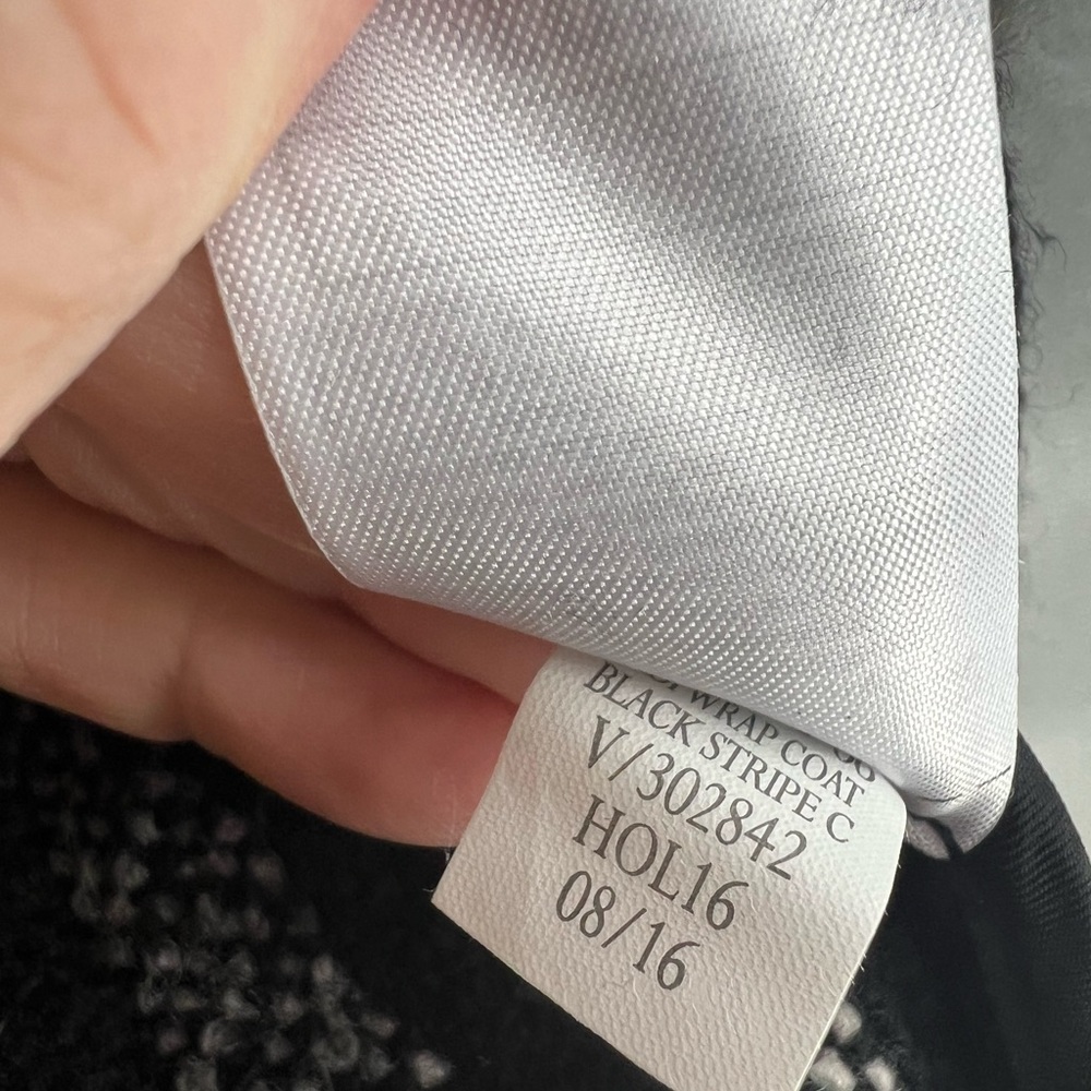 Gap Wool Blend Hook Eye Closure, Patch Pocket, Sh… - image 8